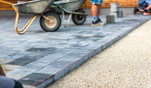 Residential Paver Driveway in Addison, IL